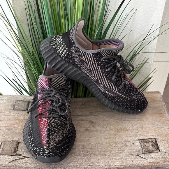 Adidas Yeezy Boost 350 V2 Yecheil Non Reflective Sneakers - Picture 2 of 8